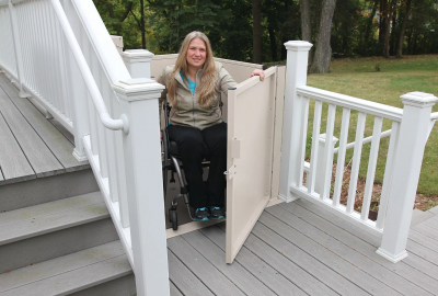 Vertical Lifts - Sunshine Mobility Topsham Maine